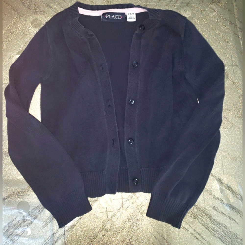Navy Blue Cardigan - The Children's Place size 5/6